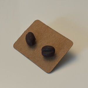 Coffee Bean Earrings